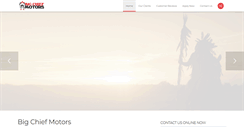 Desktop Screenshot of bigchiefmotors.com